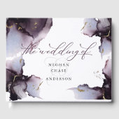 抽象芸術ダスティヘザーアメジストゲードゲストブック ゲストブック (正面)