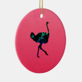 抽象芸術ダチョウオーナメント セラミックオーナメント (右)