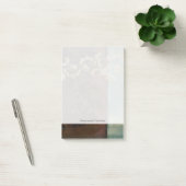 抽象芸術ダマスクタペストリーbyジェニファー・ゴルdberger ポストイット (オフィス)