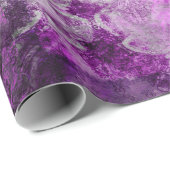 抽象芸術ダマスクピンクプリント ラッピングペーパー (ロールコーナー)