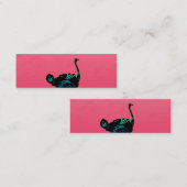 抽象芸術ダリッヒの名刺 スキニー名刺 (正面/裏面)