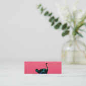 抽象芸術ダリッヒの名刺 スキニー名刺 (スタンド正面)