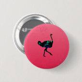 抽象芸術ダリッヒボタン 缶バッジ (正面&裏面)