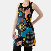 抽象芸術ダンス エプロン (インサイチュ)