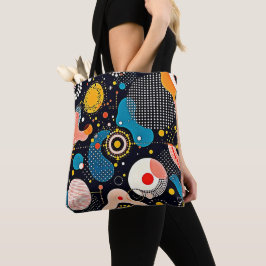 抽象芸術ダンス トートバッグ