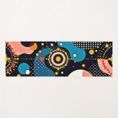 抽象芸術ダンス ヨガマット (正面(横))