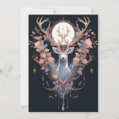 抽象芸術ダーククリスマスカード シーズンカード (正面)