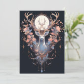 抽象芸術ダーククリスマスカード シーズンカード (スタンド正面)