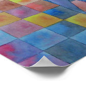 抽象芸術チェロ ポスター (角)