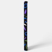 抽象芸術チェーンとリングや輪 SAMSUNG GALAXYケース (左側面)