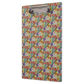 抽象芸術チューリップ&春の花 クリップボード (左)