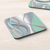 抽象芸術チョコレートミントトルナド コースター (左側)