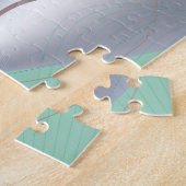 抽象芸術チョコレートミントトルナド ジグソーパズル (側面)