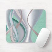 抽象芸術チョコレートミントトルナド マウスパッド (マウス)