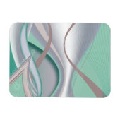 抽象芸術チョコレートミントトルナド マグネット (横)