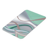 抽象芸術チョコレートミントトルナド マグネット (左側)