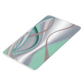 抽象芸術チョコレートミントトルナド マグネット (左側)