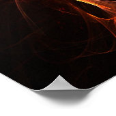 抽象芸術ツイスト – ポスター (角)