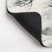 抽象芸術ツリーイ絵を描ンク マウスパッド (コーナー)