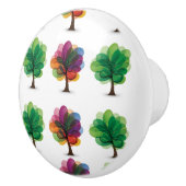 抽象芸術ツリーセラミックノブ セラミックノブ (右)