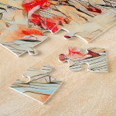 抽象芸術ツリーパズル ジグソーパズル (側面)