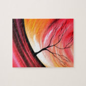 抽象芸術ツリー – アモダンート ジグソーパズル (横)