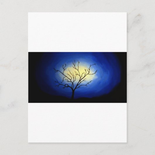 抽象芸術ツリー – アモダンート ポストカード (正面)