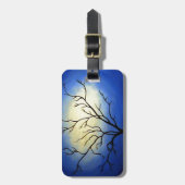 抽象芸術ツリー – アモダンート ラゲッジタグ (正面縦)