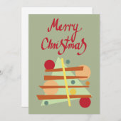 抽象芸術ツリー シーズンカード (正面/裏面)