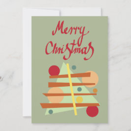 抽象芸術ツリー シーズンカード