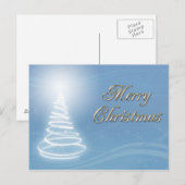 抽象芸術ツリー シーズンポストカード (正面/裏面)