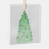 抽象芸術ツリー セラミックオーナメント (右)