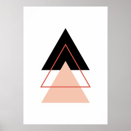 抽象芸術ツリー ポスター