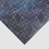 抽象芸術テクスチグランジック風化シルバーブルー 薄葉紙 (詳細)