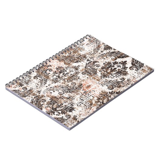 抽象芸術テクスチャグランジまたは背景アートテクスチャ ノートブック (左側)