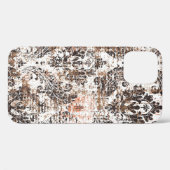 抽象芸術テクスチャグランジまたは背景アートテクスチャ Case-Mate iPhoneケース (裏面 (横))
