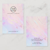 抽象芸術テクスチャディスプレイカード 名刺 (正面/裏面)