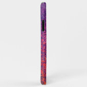 抽象芸術テクスチャデザイン(ピンクと紫) Case-Mate iPhoneケース (裏面/右)
