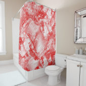 抽象芸術テクスチャ繰り返しクリエイティブモダンパターンil シャワーカーテン (インサイチュ)