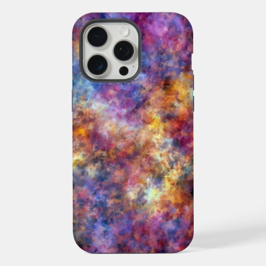 抽象芸術テクスチャ背景 iPhoneケース (裏面)