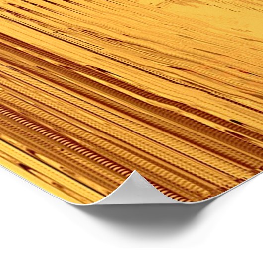 抽象芸術テクスチャ2dイラストレーション表情豊かな手 ポスター (角)