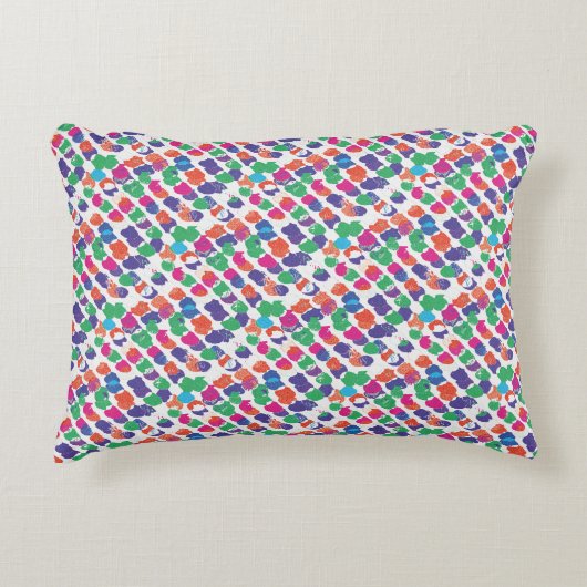 抽象芸術テクスチャ アクセントクッション (正面)