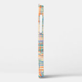 抽象芸術テクスチャ(交差ストライプ付き)パモダンット Case-Mate iPhoneケース (裏面 / 左)