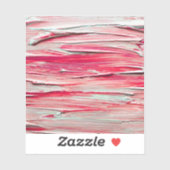 抽象芸術テクスチ絵を描ャのストローク シール (シート)