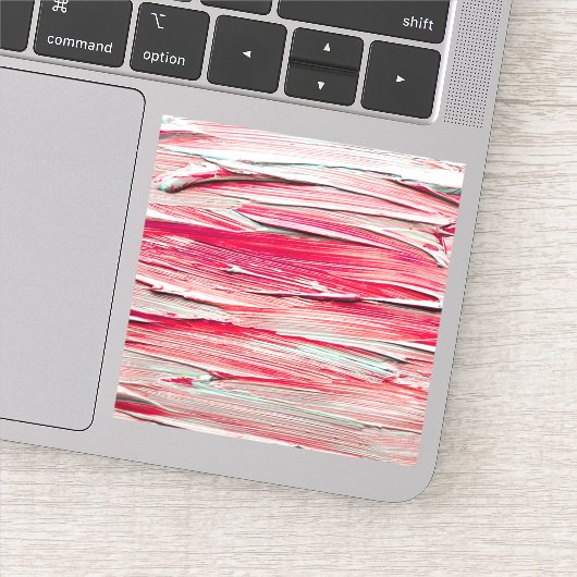 抽象芸術テクスチ絵を描ャのストローク シール (詳細)