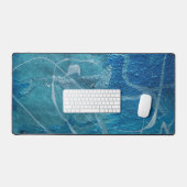 抽象芸術テクス絵を描チャ デスクマット (キーボード&マウス)