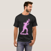 抽象芸術テニスデザイン Tシャツ (正面フル)