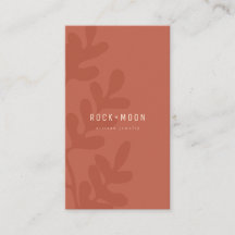 抽象芸術テラコモダンッタブラウンボタニカル葉