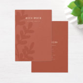 抽象芸術テラコ葉ッタイヤリングディスプレイカード (デスク)