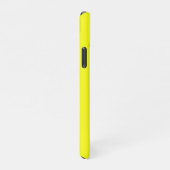 抽象芸術デイジーの鮮カラフルやかな黄色の花 iPhoneケース (右側)